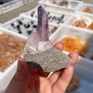 Vente en gros de spécimens de grappes d'améthyste <span class=keywords><strong>Vera</strong></span> <span class=keywords><strong>Cruz</strong></span> naturelle de haute qualité, cristaux de guérison, pierres précieuses de quartz pour la décoration - Product Image 3