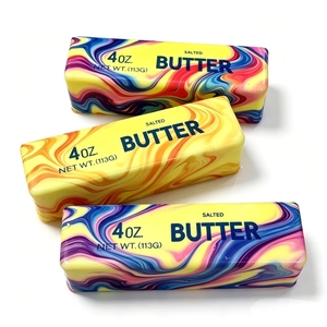 Se Busca Distribuidor para Cooperación a Largo Plazo: Venta al por Mayor de Juguetes Sensoriales Antiestrés de Mantequilla Blanda de Ascenso Lento con Logotipo Personalizado - Product Image 3
