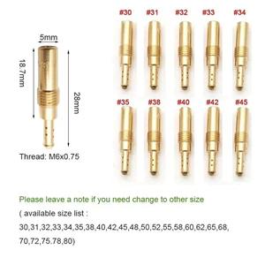 Chiclés de Baja Personalizables #30-#80 para <span class=keywords><strong>Carburador</strong></span> de Motocicleta NSR KSR PWK PWM Kei Hin OKO CVK - Product Image 5