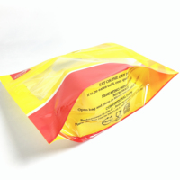 Bolsa de pollo a la parrilla para microondas Oem con asa, embalaje Ziplock resellable, bolsas de pollo asado de plástico antivaho
