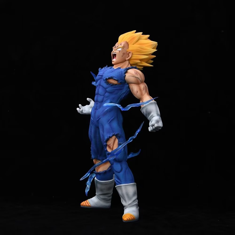 27cmアニメドラゴンZ2ヘッドマジンベジータフィギュア自己破壊