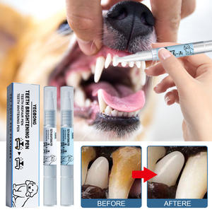 Gel de reparación bucal para mascotas, Limpieza de dientes, sarro y placa, elimina el <span class=keywords><strong>mal</strong></span> <span class=keywords><strong>aliento</strong></span>, eliminación de amarillo, blanqueamiento, pluma de limpieza de dientes para gatos y perros - Product Image 3