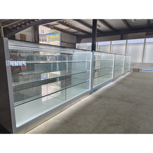 Nuevos estantes de vidrio altos electrónicos Vitrina Librería Tienda de juegos Muebles Caja de vidrio <span class=keywords><strong>barata</strong></span> para EE. UU. - Product Image 4