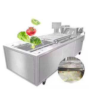 Máquina de Limpieza de Frutas y Verduras con Burbujas, Totalmente Automática y Eléctrica, con Motor como Componente Principal para el Lavado de Vegetales - Product Image 2