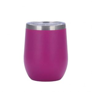 Verre à vin isotherme à double paroi en acier inoxydable, cadeau fête des mères, option logo personnalisé ASM09 - Product Image 5