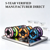 Filament PLA dégradé multicolore vibrant, surface mate, pour imprimante 3D FDM, sculpture artistique, cadeau, ornement, prototypage