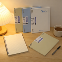 Cuaderno recargable B5 de hojas sueltas, carpeta transparente, planificador personal, recambio de papel para cuaderno, fabricante