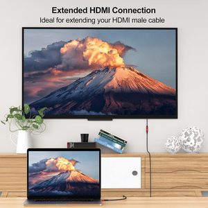 Cáp mở rộng <span class=keywords><strong>HDMI</strong></span> siêu tốc độ cao 0.5M 1m 1.5m 1.8M 2M mạ vàng <span class=keywords><strong>HDMI</strong></span> Extender Adapter cáp 8K 4K 48gbps Nam sang nữ - Product Image 6