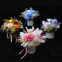 Lovebay Home Decor Eeuwige Rozen Onsterfelijke Rozen Valentijnsdag Cadeau Langdurige Echte Rozen Ge conserveerde Bloemen in Doos