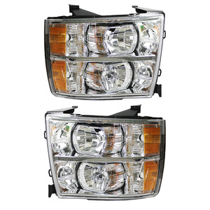 Fari Alogeni Originali Chevrolet Silverado 07-13 12V Semi-Assemblati Cromati 55W - Product Image 5