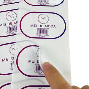 Factory high quality custom color waterproof vinyl sticker - Product Image 1