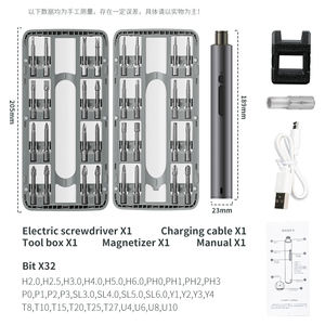 2025 UFTOOLS 35 piezas destornillador eléctrico inteligente inalámbrico destornillador eléctrico <span class=keywords><strong>USB</strong></span> destornillador eléctrico - Product Image 4