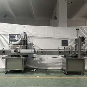 Machines de remplissage et de bouchage entièrement automatiques à 8 têtes pour parfums, cosmétiques, produits de soin de la peau, boissons alcoolisées, jus, gloss à lèvres, laque pour cheveux - Product Image 4