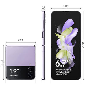 <span class=keywords><strong>Smartphone</strong></span> <span class=keywords><strong>Pliable</strong></span> 5G Original d'Occasion 6,7" Z Flip 4 Qualité A+ Appareil à Clapet Débloqué pour <span class=keywords><strong>Samsung</strong></span> F721B F721U F721N - Product Image 3