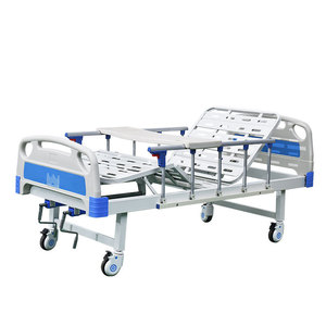 Manual Double Crank Nursing <b>Bed</b> M02A With <b>Backrest</b> And Leg Lift <b>For</b> Home Use - Product Image 1
