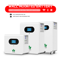 Batería de Litio LiFePO4 de 15kwh, 48v, 300ah, con Indicador de Nivel, 51.2v, 100ah, 200ah, 300ah, Almacenamiento de Energía Doméstica, Batería Móvil