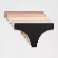 Ropa Interior Femenina de Punto Sin Costuras, Bragas Invisibles con Bordes Cortados a Láser, Secado Rápido, Ecológicas, de Alta Calidad, Cintura Media, para Adultos