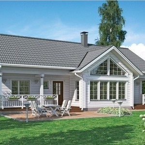 Cabanes d'été en bois de style traditionnel avec charpente en bois traité thermiquement pour les vacances ou le jardin - Product Image 3