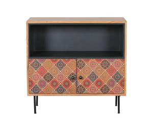 Contemporary Wooden Cabinet with Sleek Design and Large Storage Space Stylish Home Furniture Storage with <b>Strong</b> Frame - Product Image 1