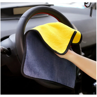 YSD – tissu en molleton de corail non pelucheux, Extra Large avec Logo imprimé, tissu de fenêtre magique en éponge, gaufré, serviette de voiture en bambou