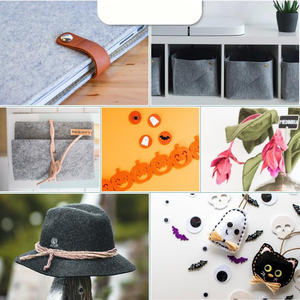 36 "X 50y Tissus Feutre artisanal F Tissu en feutre vert doux et durable pour le bricolage, l'artisanat, les décorations et plus encore - Product Image 6