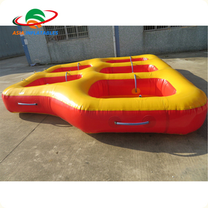 Bote Inflable para 5 Personas, Bote Inflable en Forma <span class=keywords><strong>de</strong></span> Donut, Bote Remolcable Flotante para Agua - Product Image 2