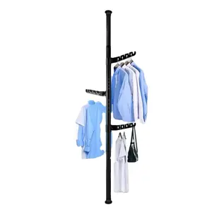 Wholesale Custom Multifunctional DIY Metal Standing Coat Rack