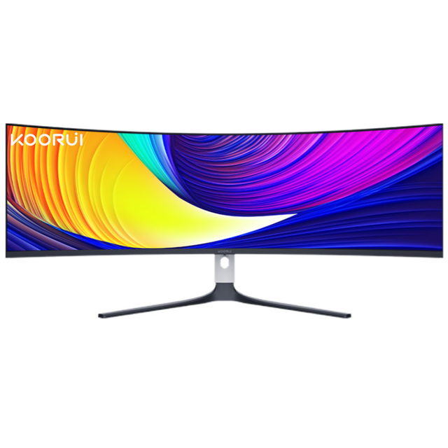 Factory-Direct 49-Inch 5K 240Hz OLED Ultra-Wide Curved QLED Computer Gaming Monitor for Desktop HDR with DP Interface