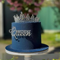 Nouvelle Collection Style Luxe : Couronnes et Diadèmes en Strass, Décoration de Gâteau, Diadème de Mariée, Couronne de Mariage, Décoration de Gâteau, Fête d'Anniversaire