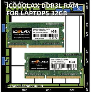 Chuyên nghiệp <span class=keywords><strong>DDR3</strong></span> mô-đun NB SO-DIMM ECC 8GB/16GB <span class=keywords><strong>RAM</strong></span> máy tính xách tay New chip Chứng Khoán - Product Image 2