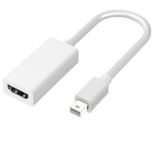 Cable Mini DP a HDMI 4K de Alta Definición, Adaptador Thunderbolt para Computadora, Convertidor para TV, Blanco 1080P, Negro 1080P, Blanco 4K, Negro 4K - Product Image 3