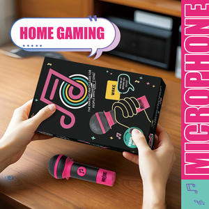 Divertido <span class=keywords><strong>Juego</strong></span> Musical Familiar <span class=keywords><strong>de</strong></span> Fiesta, <span class=keywords><strong>Juego</strong></span> <span class=keywords><strong>de</strong></span> Cantar con Micrófono, Juguete para Niños y Adultos - Product Image 3