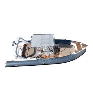 4 thì động cơ phía ngoài <span class=keywords><strong>200</strong></span> HP với trục dài transom thuyền sườn hypalon sợi thủy tinh 760 - Product Image 6