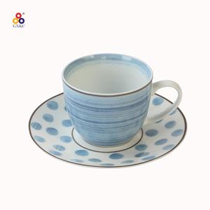 GXKC-Juego de <span class=keywords><strong>vajilla</strong></span> de porcelana Azul Real, nuevo hueso, 20 piezas - Product Image 5