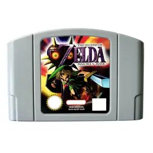 خرطوشة ألعاب PAL N64 قناع Zelda majoras لجهاز Nintendo 64 إصدار أوروبي