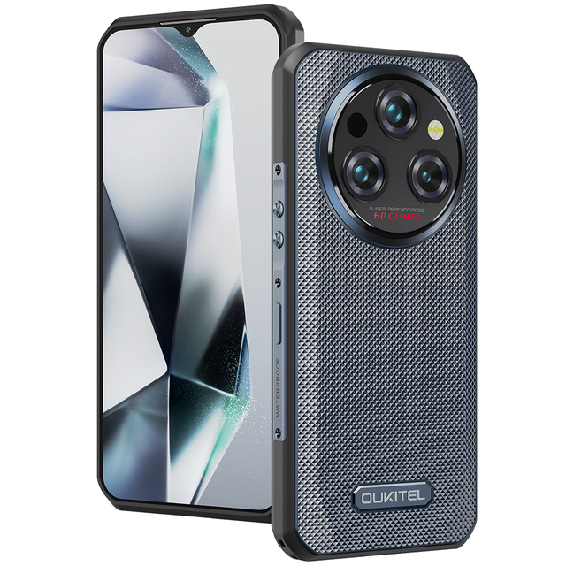 Oukitel WP35 5G Rugged Smartphone 11000 MAh 24GB+256GB Mobile Phone Android 14 64 MP NFC Cell Phone
