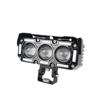 Phare LED pour moto à 2/3/4/5/6 lentilles, phare de conduite LED super lumineux, phare de travail LED avec DRL pour moto, camion, VTT, 4x4