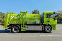 Dongfeng Les entreprises d'assainissement à petite échelle vendent des camions à ordures Camions à ordures compressés Camions à ordures de taille moyenne