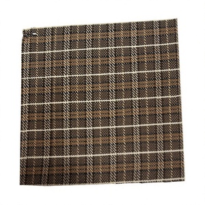 Tela Tweed Ecológica a Cuadros, 100% Lana, Tejido de Trama, Peso Medio 300 G/m, 53/54 Pulgadas, para Blazers y Chaquetas de Hombre - Product Image 1