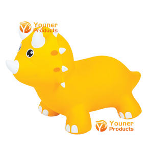 Dinosaure <span class=keywords><strong>sauteur</strong></span> pour tout-petits - Sauter, rebondir, sauter, <span class=keywords><strong>DINO</strong></span>, jouet gonflable à monter - Product Image 3