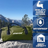 Bâche PVC 500D personnalisée pliable sac de sport sac de voyage étanche pour le sport escalade plage bateau