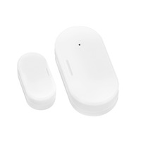 Tuya Zigbee, Sensor de puerta, detectores de ventana, Sensor magnético, protección de seguridad inteligente para el hogar, Monitor remoto desde la aplicación
