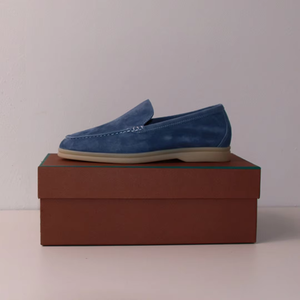 Chaussures de luxe haut de gamme 2026 – Nouveaux mocassins classiques en cuir véritable pour hommes, chaussures bateau décontractées en daim à enfiler pour femmes - Product Image 4