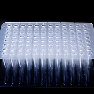 AMNGENT <span class=keywords><strong>96</strong></span> Strip Deep Well Plate <span class=keywords><strong>SBS</strong></span> Standard Square Well 2.2ml Avec U et V Bottom PP Lab Deep Well Storage Microplates - Product Image 5