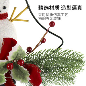 Solar Christmas <b>Tree</b> Snowman Ground Light LED Outdoor Garden Lawn Decor Water Resistant Free <b>Standing</b> - Product Image 4
