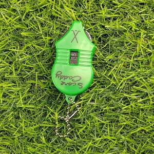 Produits de <span class=keywords><strong>golf</strong></span> pratiques : <span class=keywords><strong>Compteur</strong></span> de score de <span class=keywords><strong>golf</strong></span> en plastique durable avec porte-clés élégant - Product Image 4