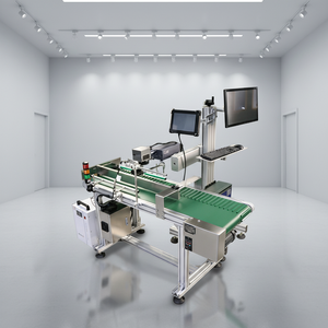 Machine de marquage laser UV pour ligne d'emballage : capture en temps réel des codes QR sur les cartons pour une corrélation stable et rapide des codes de bouteilles et de boîtes. - Product Image 3