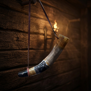 Jarra de Cerveza de Vidrio Hecha a Mano con Diseño Vikingo, Ecológica, Apta para Lavavajillas, Ligera, con Asa, Segura para Alimentos - Product Image 1