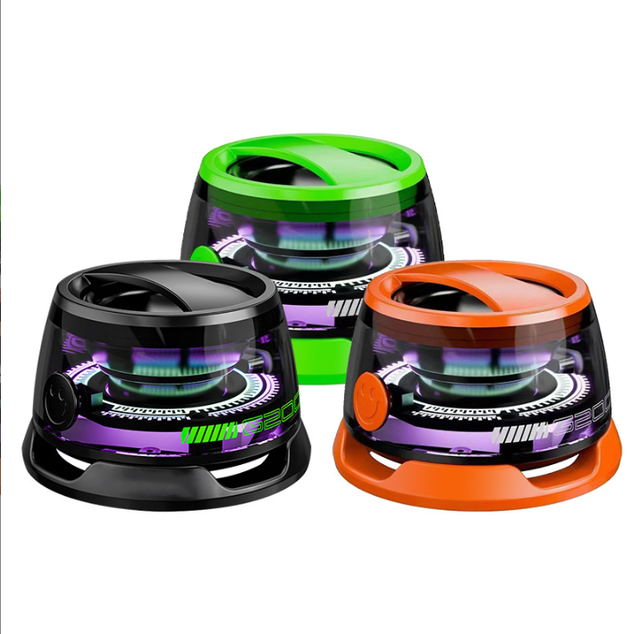 Colored Light Magnetic Speaker, Mini Small Speaker, Large Volume, High Sound Quality, Portable Subwoofer Gift