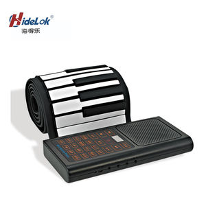 Mini clavier numérique à enrouler 88 touches, jouets pour enfants, Instruments de musique, Piano pliable - Product Image 2